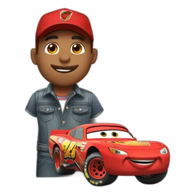 El rayo mcqueen  sticker