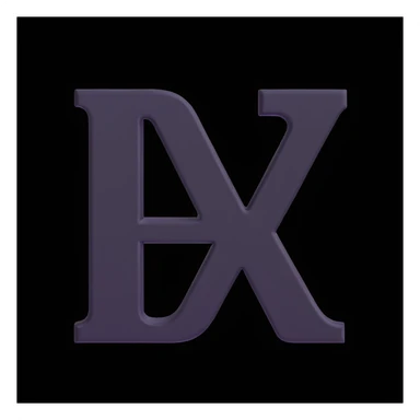 iOS app icon with the letters TY, modern, minimal, rounded corners, flat color background, no gradients, suitable for iPhone home screen sticker