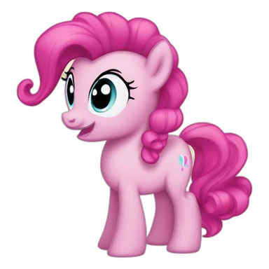 my little pony pinkie sticker