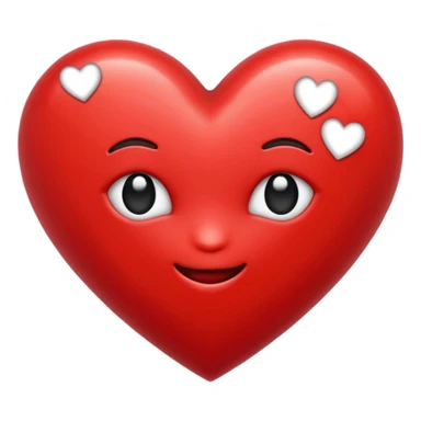 Emoji con el corazón flechado sticker