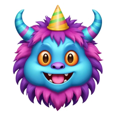 monito tierno y fiestero sticker