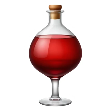 demijohn of wine sticker