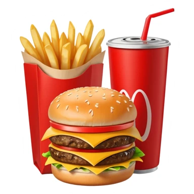 1990’s McDonald’s meal sticker