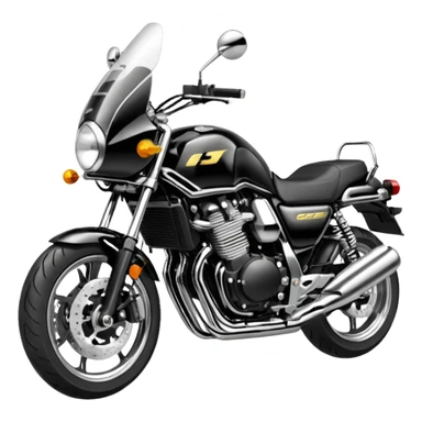 Honda cb1300 super four iPhone style graphic emoji sticker