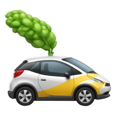 borne voiture électrique sticker