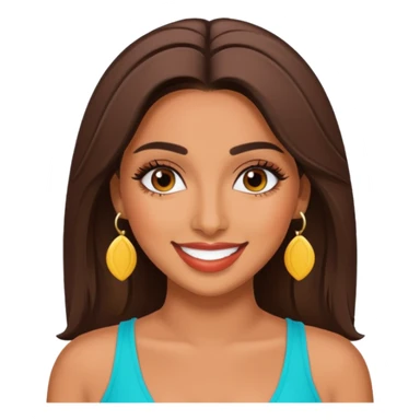 Huda from love island  sticker