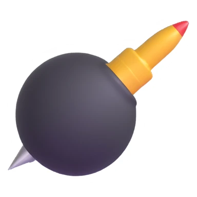 simple sphere bullet point sticker
