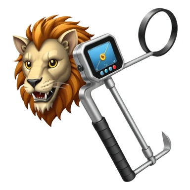 Manticore metal detector sticker