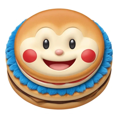 Doraemon Eating Dorayaki  sticker