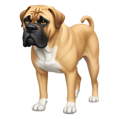 Bullmastiff Dog Breed Full Body sticker
