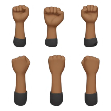 brazo fuerte sticker