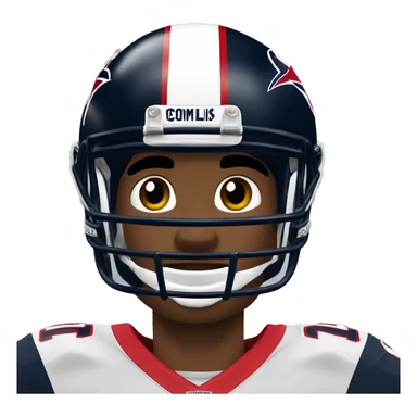 Nico collins nfl wide receiver for the Texans number 12 sticker