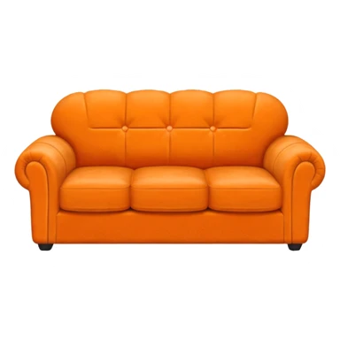 sofa from the TV series Friends sticker
