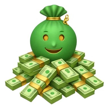 Make Money Bank Emoji sticker