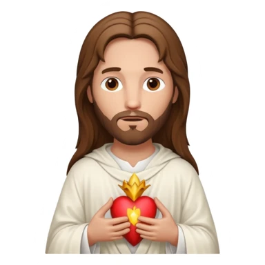 Catholic Sacred heart  sticker