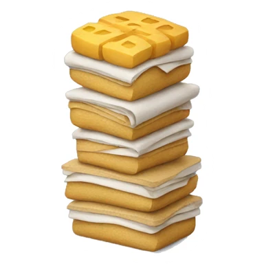 Stuff stacked sticker