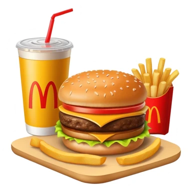 McDonald’s meal  sticker