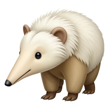 arctic anteater sticker
