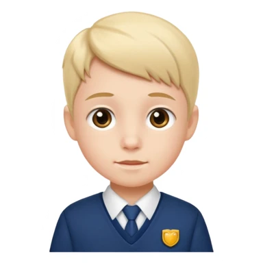 kid student School uniform sticker
