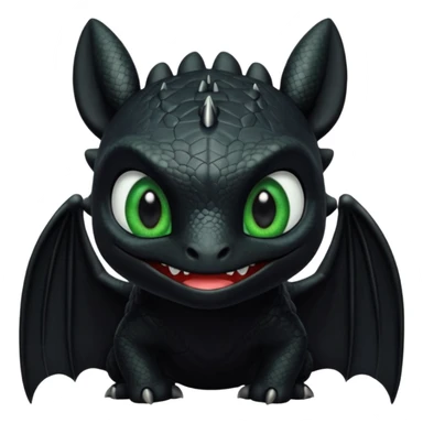 toothless sticker
