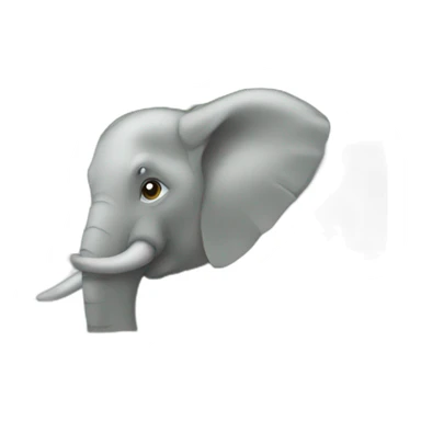 Fenêtre sur éléphant sticker