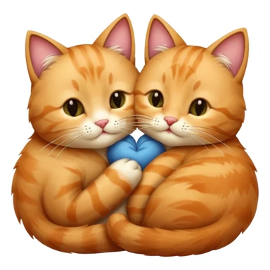 Goodnight kiss cats sticker