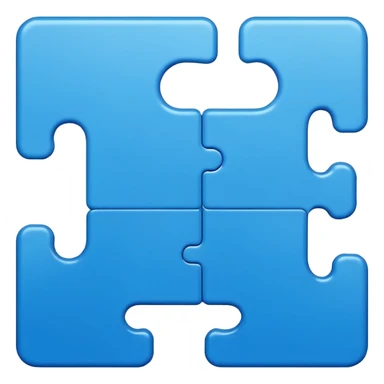 one single Puzzle Piece sticker