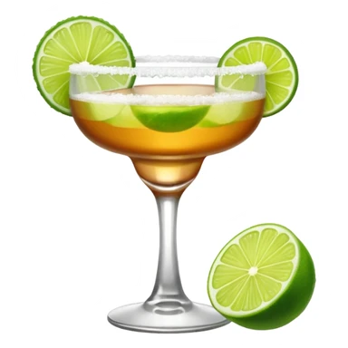 Margarita in a whiskey glass sticker