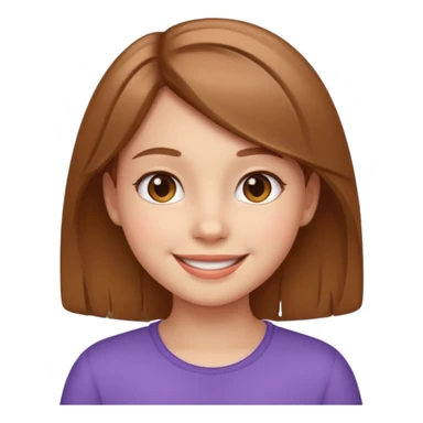 A baddie girl giving cute vibes but don't make it look like more of a human emoji more of a emoji a regular emoji sticker