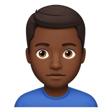 Carl Anthony Payne II with dark brown hair sticker