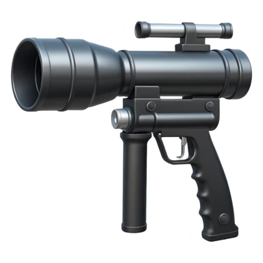 two-handled bazooka sticker