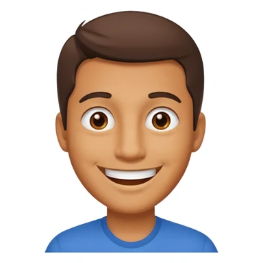 A man saying 6 8! sticker