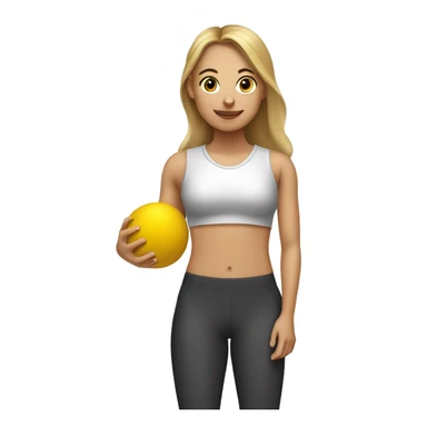 pilates girl who is sore who can barely walk and has to play kickball tomorrow sticker