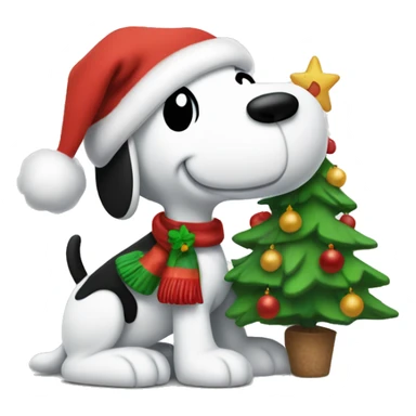 Snoopy Christmas  sticker