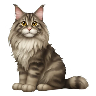 Maine Coon Cat sticker