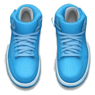 university blue jordans shoes sticker