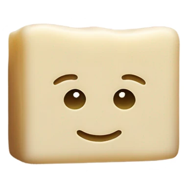 Natural soap bar sticker