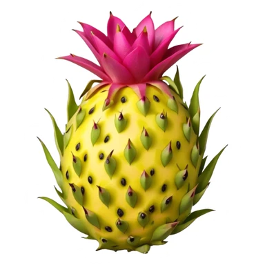 dragon fruit yellow sticker
