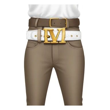 realistic-white-luis-vuitton-belt sticker