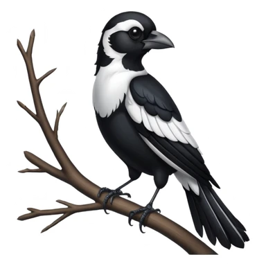 Magpie sticker