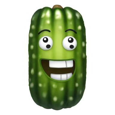 Pickle friends on NYE sticker