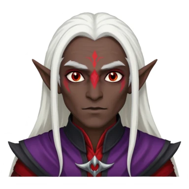 ESO male dark elf sticker