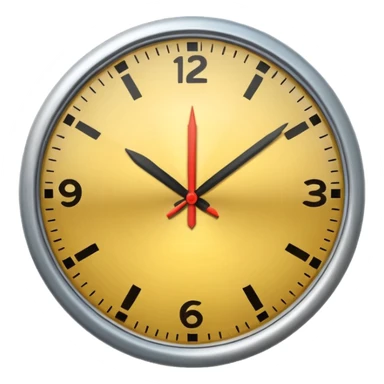 Clock it emoji  sticker