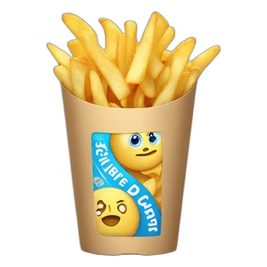 voilée qui mange des chips sticker
