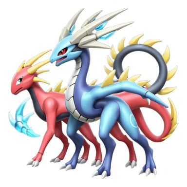 Dialga-Genesect-Miraidon-Darkrai-Deoxys-Giratina-Palkia-Meloetta-fusion sticker