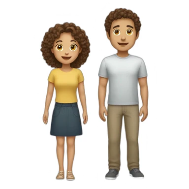 tall-filipino-man--andshort-woman-with-brown-curly-hair sticker