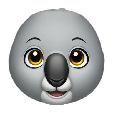 koala guiñando el ojo sticker