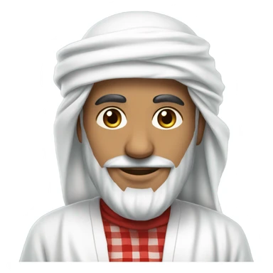 a man from saudi arabia sticker