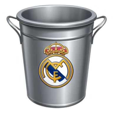 Real Madrid poubelle sticker