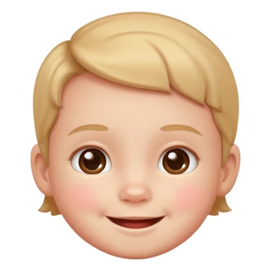 Toddler kids face sticker
